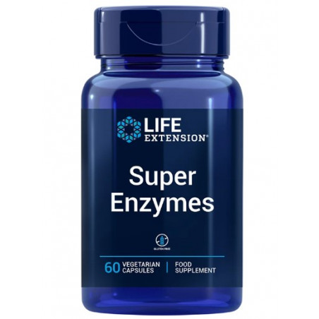 Comprar SUPER ENZYMES 60 VEG CAP LIFE EXTENSION online - Farmacia Coliseum