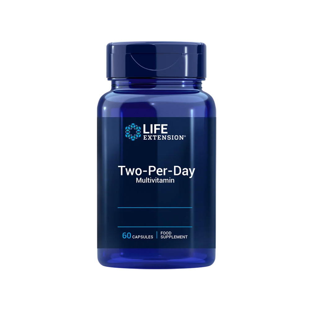 Comprar TWO-PER-DAY CAP 60 CAP LIFE EXTENSION online - Farmacia Coliseum