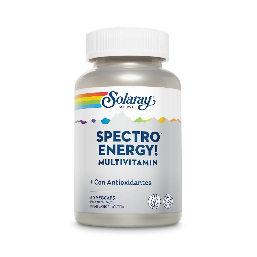 Comprar online SPECTRO ENERGY MULTIVITAMIN 60 CAP VEG SOLARAY