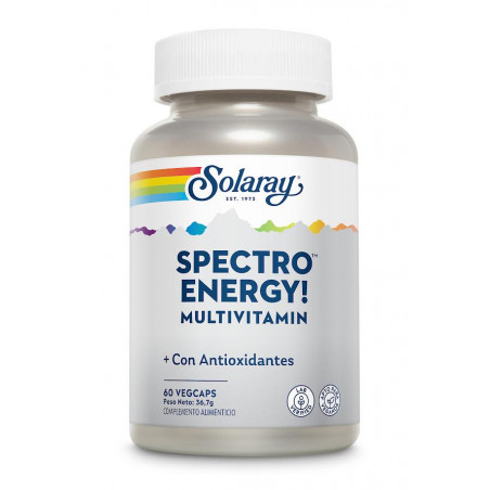 Comprar online SPECTRO ENERGY MULTIVITAMIN 60 CAP VEG SOLARAY