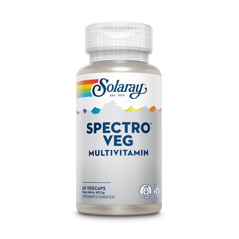 Comprar online SPECTRO VEG MULTIVITAMIN 60 CAP SOLARAY - Coliseum