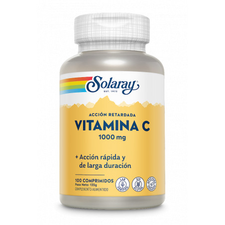 Comprar VITAMINA C 1000 MG 100 COMP SOLARAY