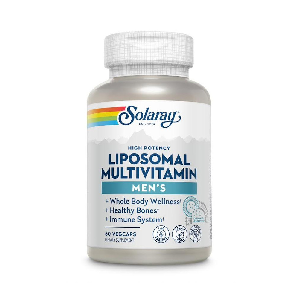 Comprar online MEN'S LIPOSOMAL MULTIVITAMIN 60 VEGCAP SOLARAY