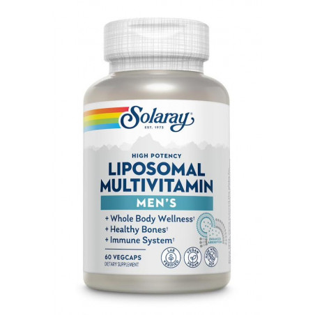 Comprar online MEN'S LIPOSOMAL MULTIVITAMIN 60 VEGCAP SOLARAY
