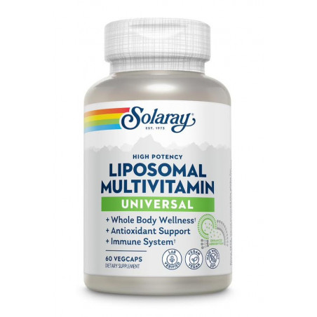 Comprar UNIVERSAL LIPOSOMAL MULTIVITAMIN 60 VEG CAPS SOLARAY online