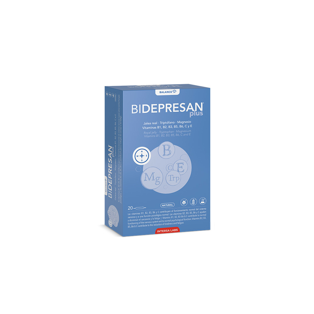 Comprar online BIDEPRESAN PLUS 20 AMP INTERSA - Farmacia Coliseum