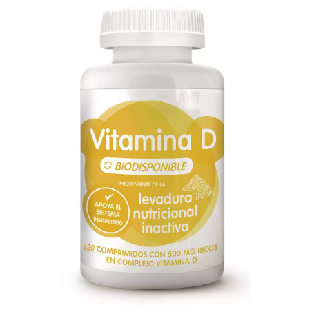 VITAMINA D DE LEVADURA NUTRICIONAL INACTIVA 120 COMP ENERGY FRUITS