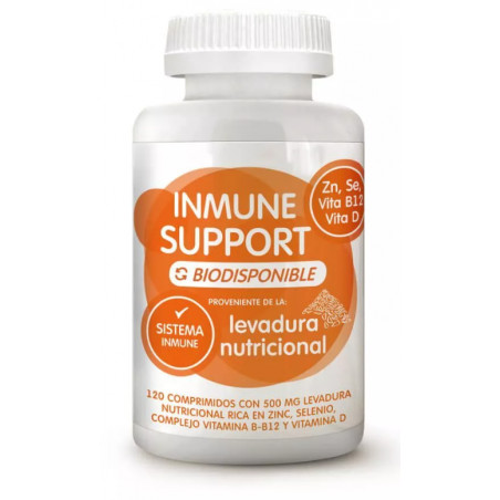 Comprar INMUNE SUPPORT (LEVADURA NUTRICIONAL) 120 COMP ENERGY FRUITS online - Farmacia Coliseum