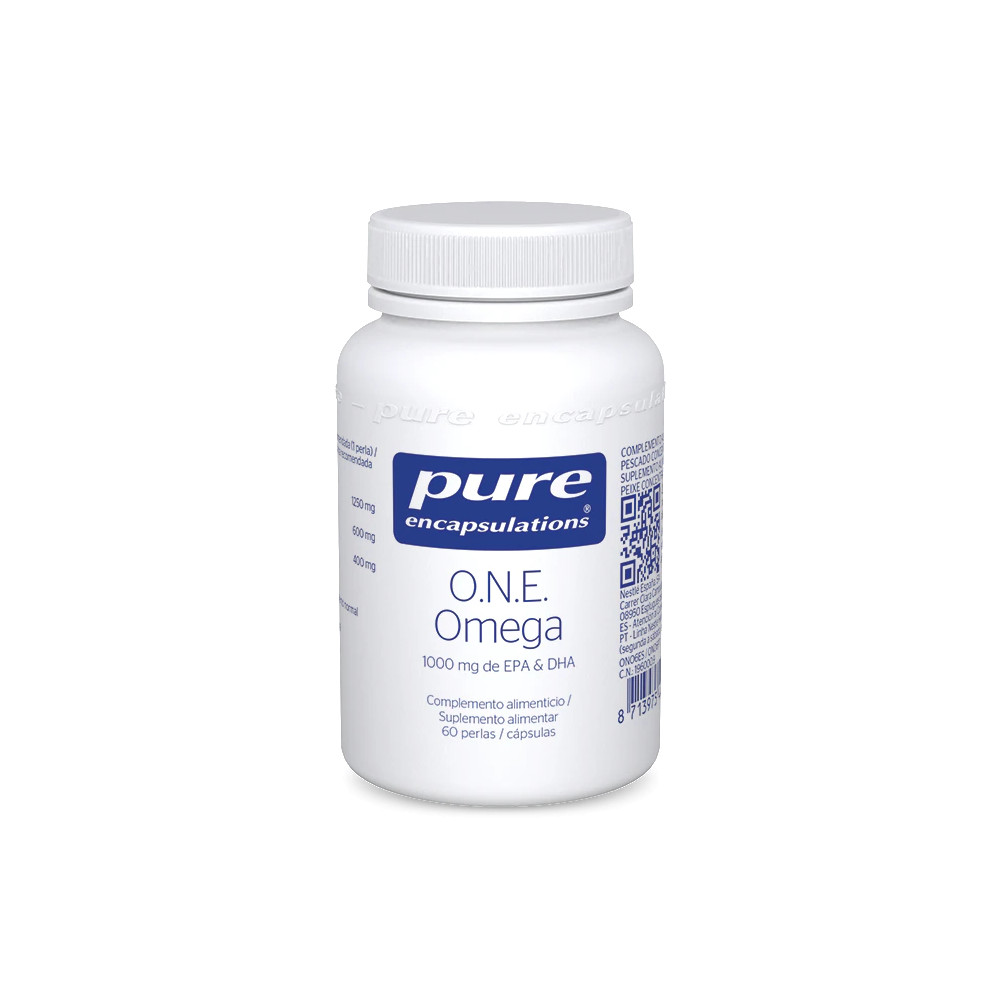 Comprar ONE OMEGA 60 PERLAS PURE ENCAPSULATIONS online - Farmacia Coliseum