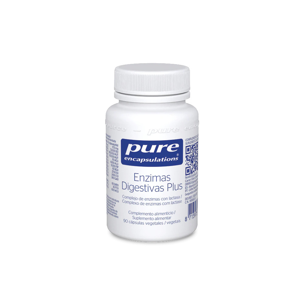 Comprar online ENZIMAS DIGESTIVAS PLUS 90 CAP PURE ENCAPSULATIONS