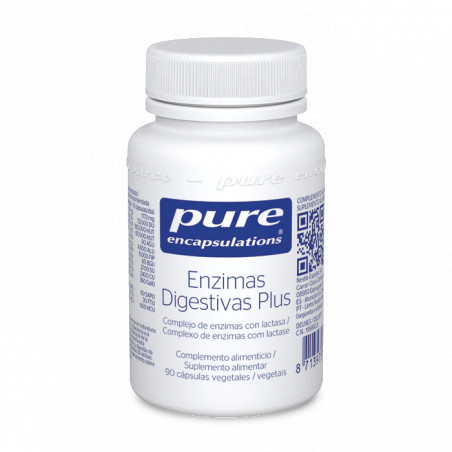 Comprar online ENZIMAS DIGESTIVAS PLUS 90 CAP PURE ENCAPSULATIONS