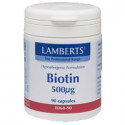 Comprar online BIOTINA 500 MCG.90 CAP LAMBERTS - Farmacia Coliseum
