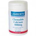 Comprar CALCIO MASTICABLE 400 MG 60 COMP LAMBERTS online - Coliseum