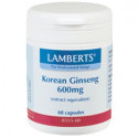 Comprar GINSENG COREANO 1200 MG 60 COMP LAMBERTS online - Coliseum