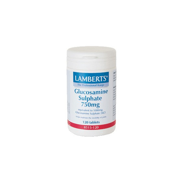 Comprar GLUCOSAMINA SULFATO 750 MG 120 COMP LAMBERTS online