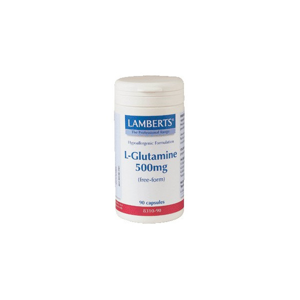 Comprar online GLUTAMINA 500 MG 90 CAP LAMBERTS - Farmacia Coliseum